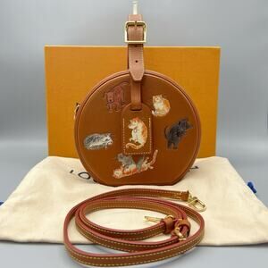 Louis Vuitton Catogram Bag Boite Chapeau Hat Box Cat Grace Coddington LV Ltd Ed.